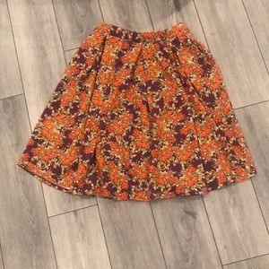 LuLaRoe Madison Style Skirt Size Large